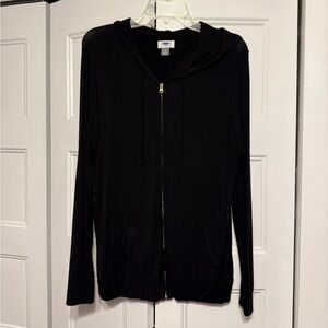 Old Navy black zip up jacket